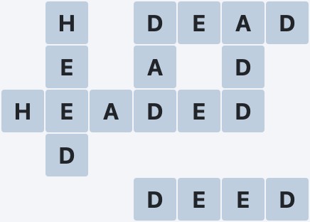 Wordscapes Aurora - Way - level 4979 puzzle answer