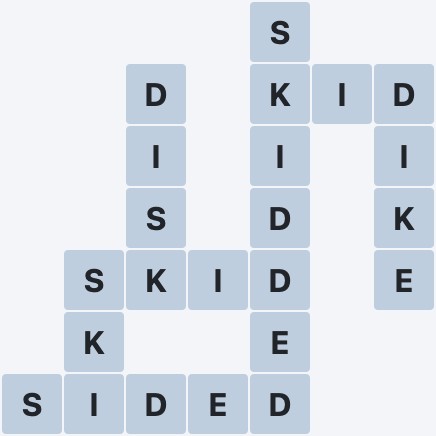 Wordscapes Aurora - Way - level 4981 puzzle answer