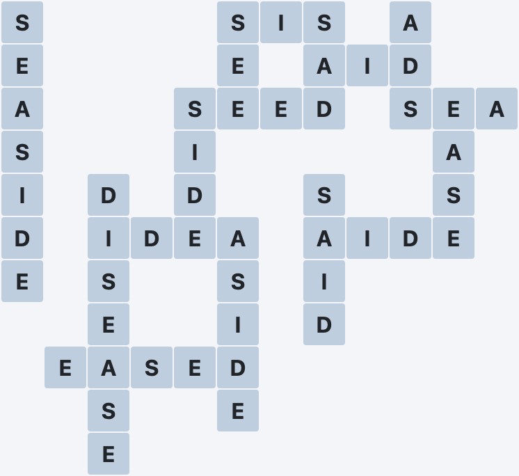 Wordscapes Aurora - Way - level 4984 puzzle answer