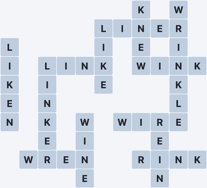 Wordscapes Aurora - Way - level 4992 puzzle answer