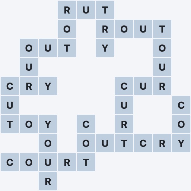 Wordscapes Aurora - Bask - level 4999 puzzle answer