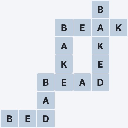 Wordscapes Forest - Fog - level 49 puzzle answer