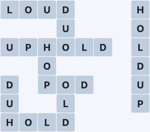 Wordscapes Crest - Fault - level 5051 puzzle answer