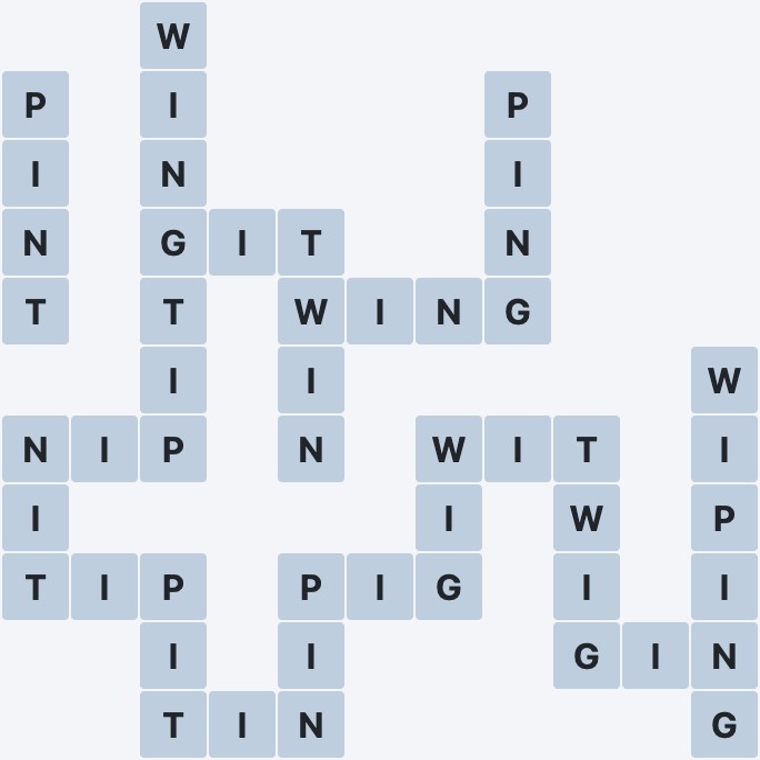 Wordscapes Crest - Peak - level 5068 puzzle answer