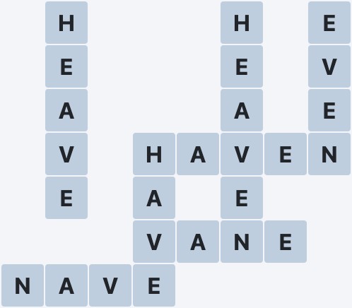 Wordscapes Crest - Crag - level 5087 puzzle answer