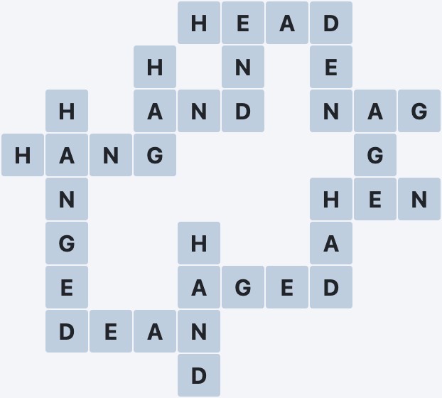 Wordscapes Crest - High - level 5099 puzzle answer