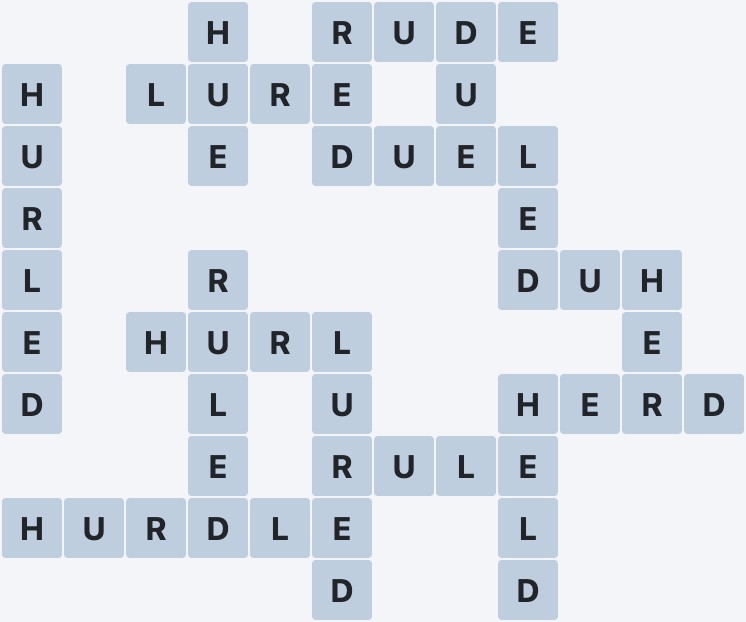 Wordscapes Crest - High - level 5100 puzzle answer