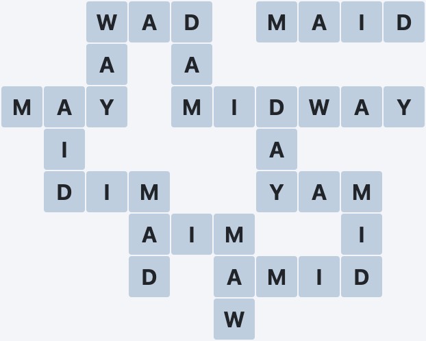 Wordscapes Crest - High - level 5101 puzzle answer