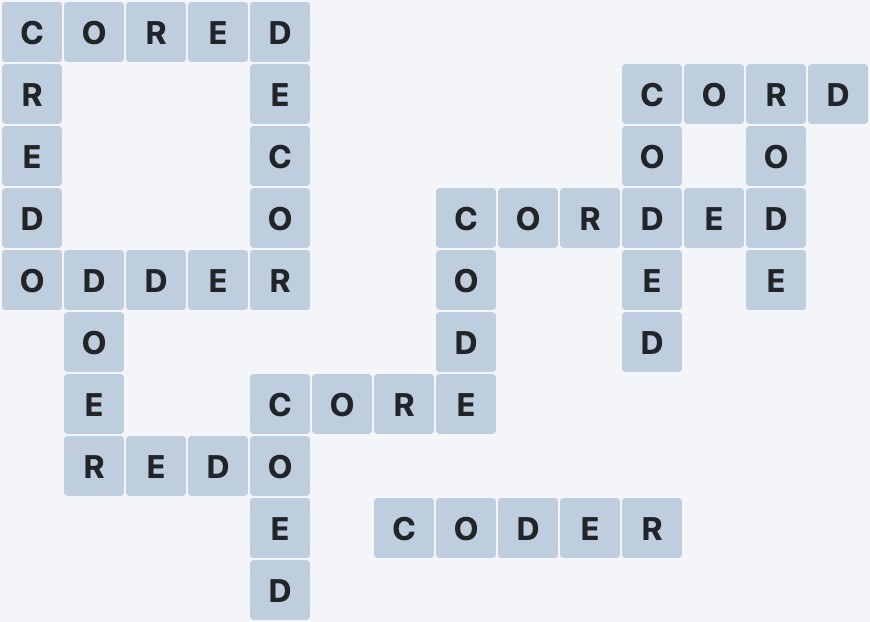 Wordscapes Crest - High - level 5104 puzzle answer