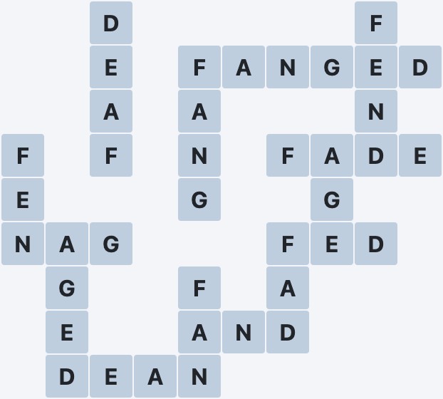 Wordscapes Foliage - Wood - level 5125 puzzle answer
