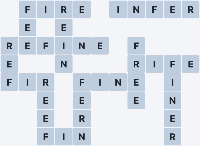 Wordscapes Foliage - Wood - level 5130 puzzle answer