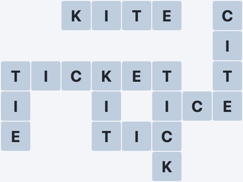 Wordscapes Foliage - Mist - level 5141 puzzle answer
