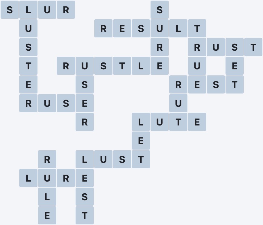 Wordscapes Foliage - Path - level 5156 puzzle answer