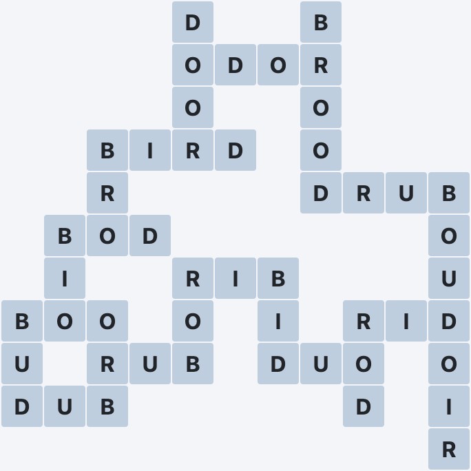 Wordscapes Foliage - Grove - level 5190 puzzle answer