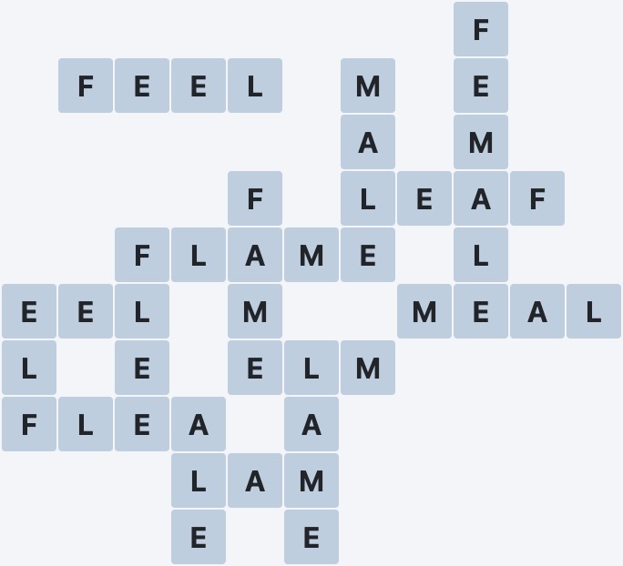 Wordscapes Foliage - Grove - level 5191 puzzle answer