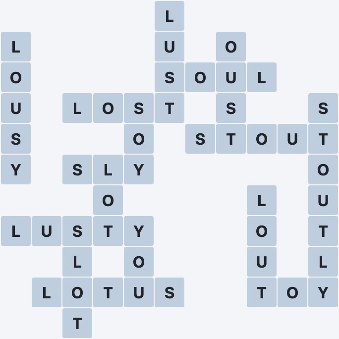 Wordscapes Foliage - Grove - level 5192 puzzle answer