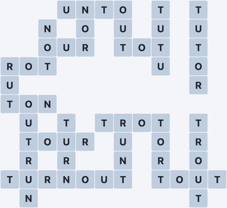 Wordscapes Foliage - Grove - level 5196 puzzle answer