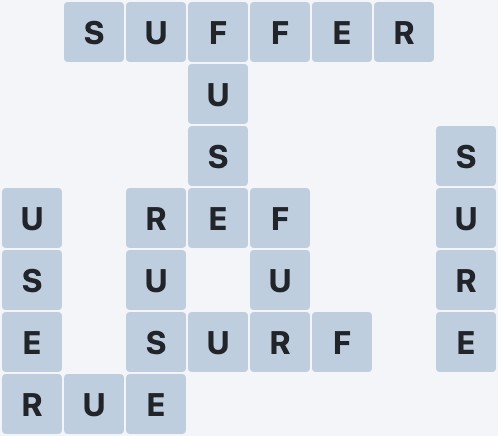 Wordscapes Wildwood - Marsh - level 5203 puzzle answer
