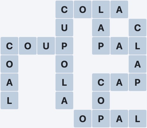 Wordscapes Wildwood - Solice - level 5233 puzzle answer