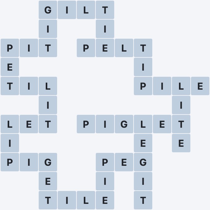 Wordscapes Wildwood - Solice - level 5234 puzzle answer