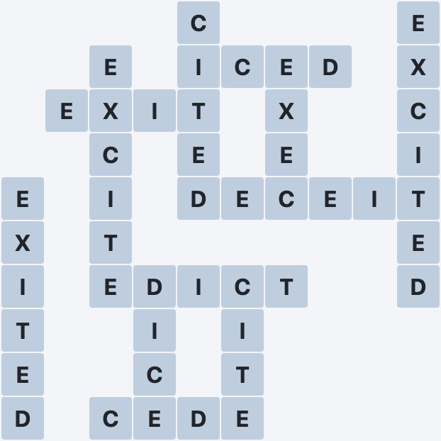 Wordscapes Wildwood - Solice - level 5244 puzzle answer