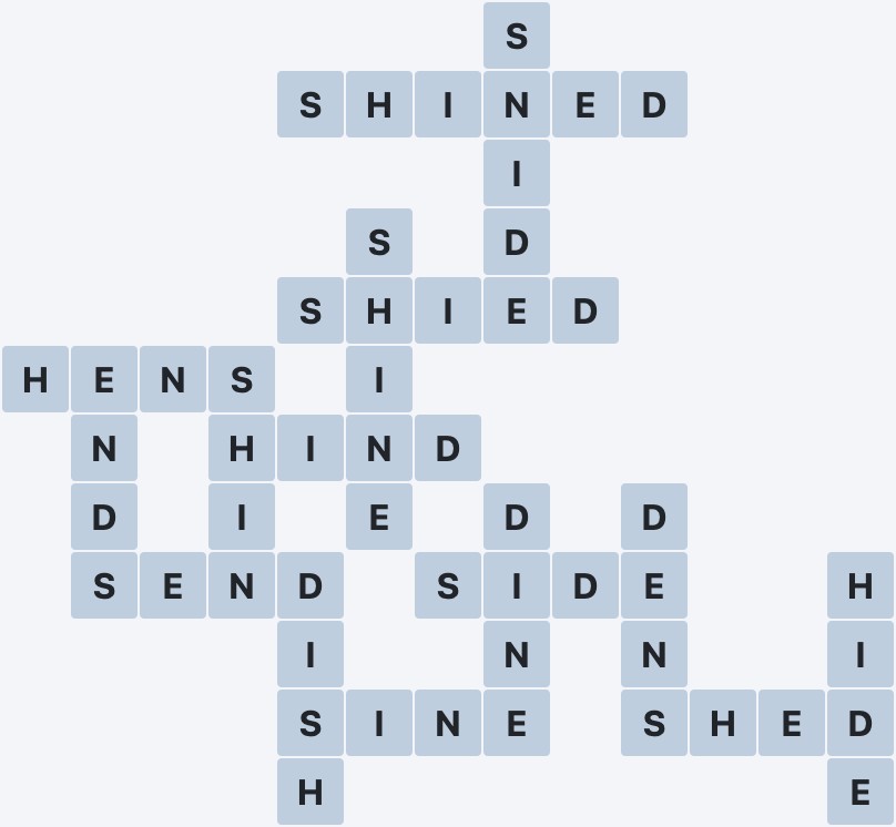 Wordscapes Wildwood - Solice - level 5248 puzzle answer