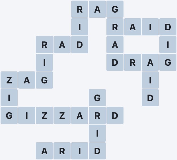 Wordscapes Wildwood - Adrift - level 5249 puzzle answer