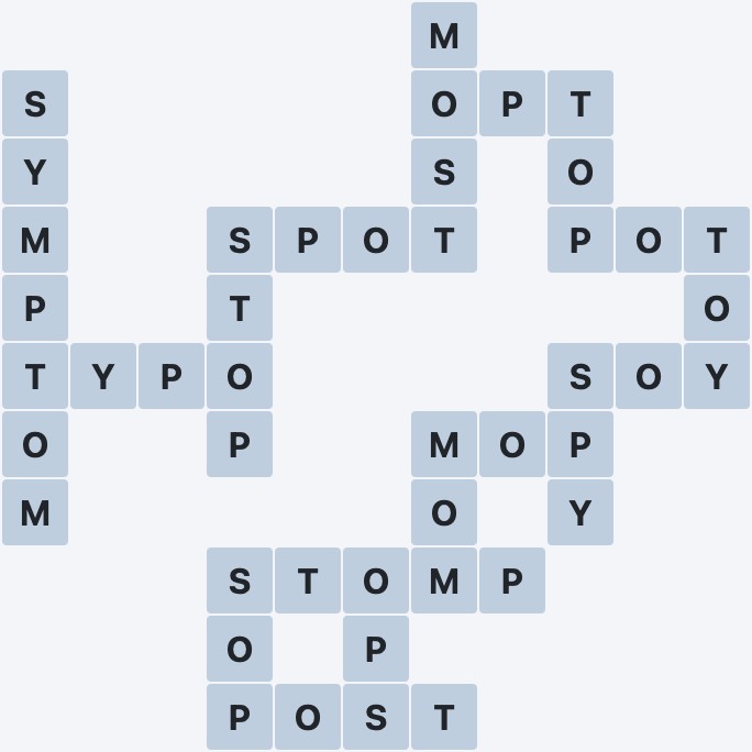 Wordscapes Wildwood - Adrift - level 5258 puzzle answer