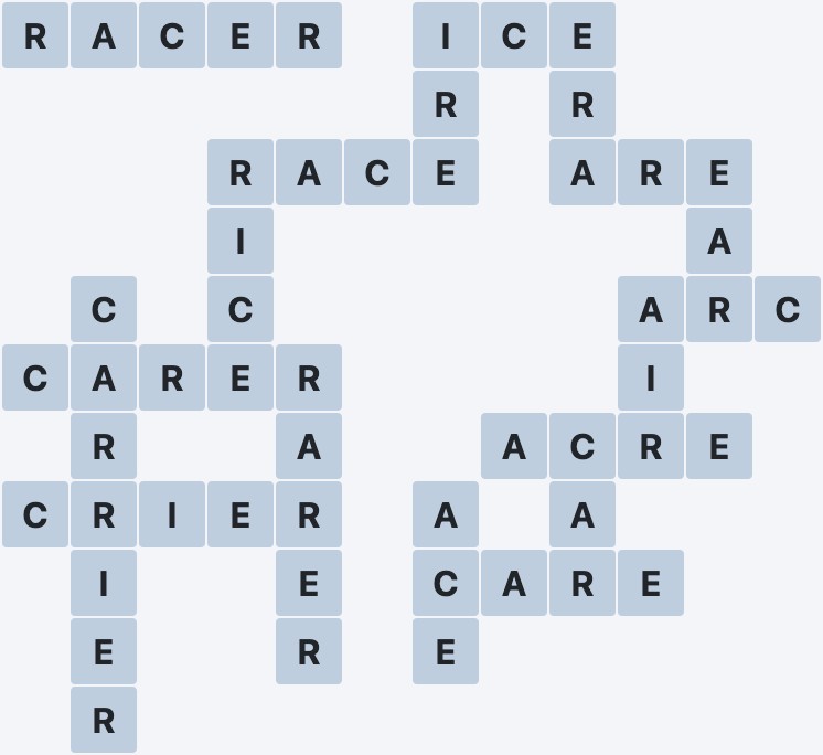 Wordscapes Wildwood - Adrift - level 5260 puzzle answer