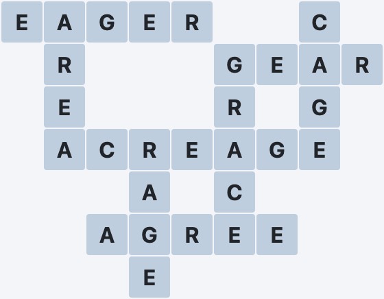 Wordscapes Wildwood - Inlet - level 5265 puzzle answer