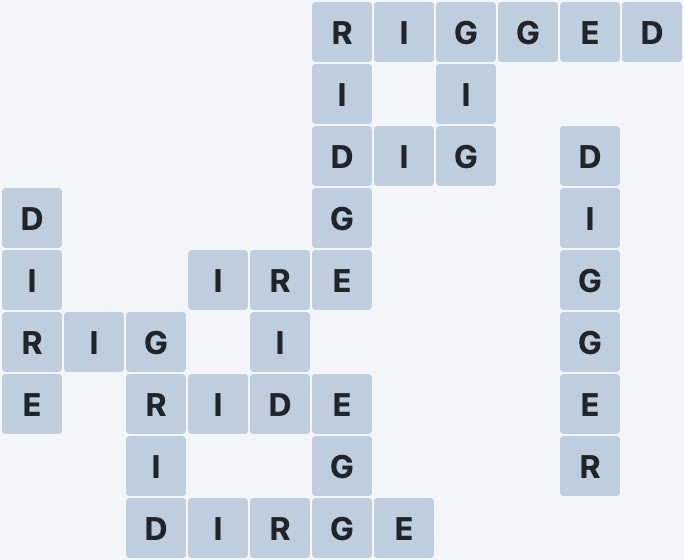 Wordscapes Wildwood - Inlet - level 5274 puzzle answer