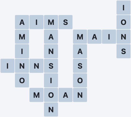 Wordscapes Wildwood - Inlet - level 5275 puzzle answer