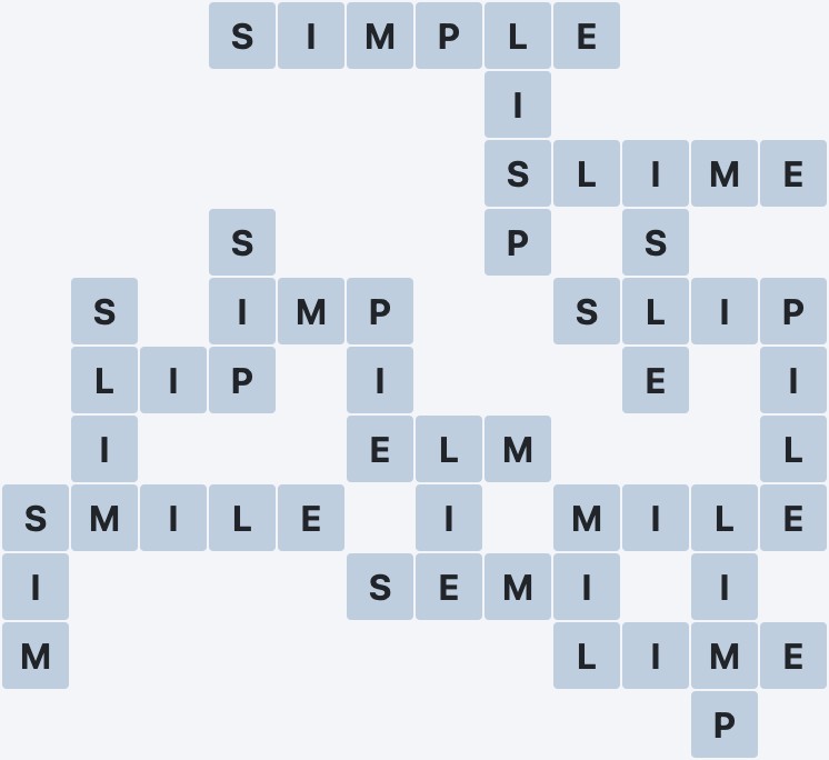 Wordscapes Wildwood - Inlet - level 5276 puzzle answer