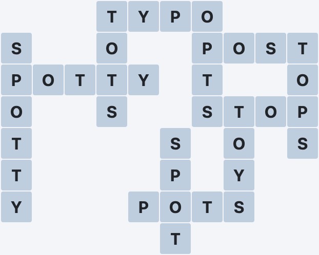Wordscapes Bare - Tower - level 5286 puzzle answer