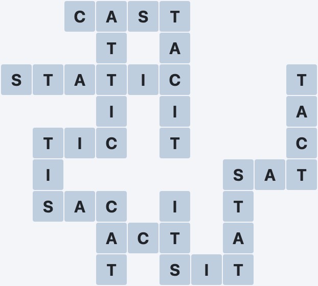 Wordscapes Bare - Tower - level 5289 puzzle answer