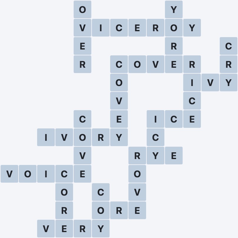 Wordscapes Bare - Tower - level 5292 puzzle answer