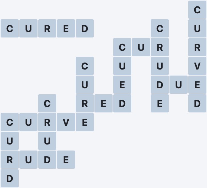 Wordscapes Bare - Stone - level 5310 puzzle answer