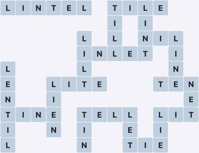 Wordscapes Bare - Stone - level 5312 puzzle answer