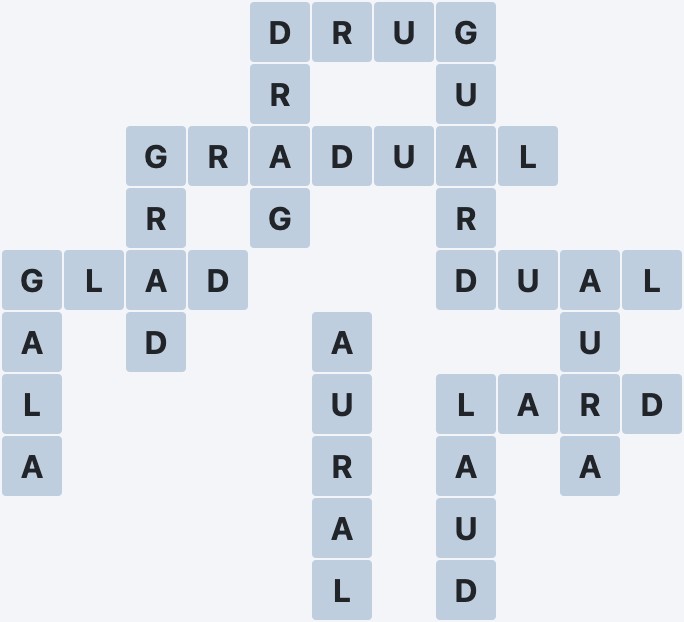 Wordscapes Bare - Knoll - level 5336 puzzle answer