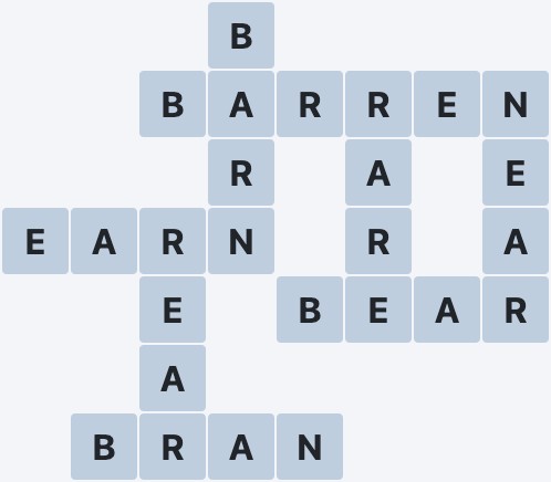 Wordscapes High Seas - Squall - level 5407 puzzle answer