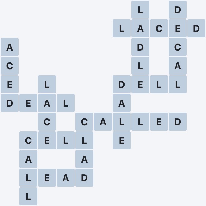 Wordscapes High Seas - Azure - level 5424 puzzle answer