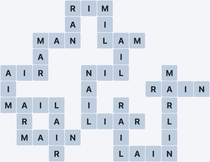 Wordscapes High Seas - Brisk - level 5436 puzzle answer