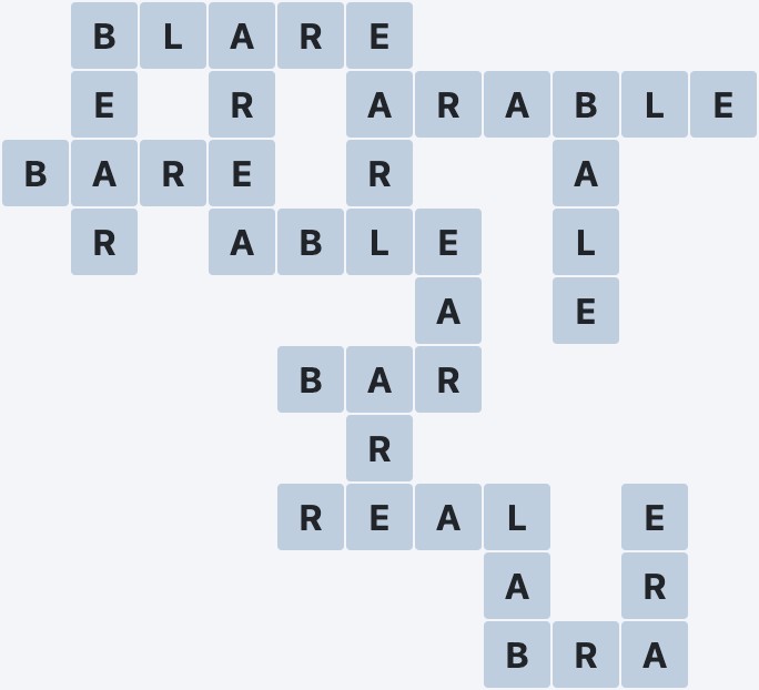 Wordscapes Meadow - Soar - level 5449 puzzle answer