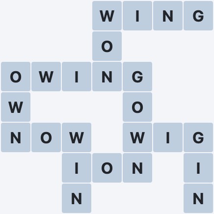 Wordscapes Forest - Fog - level 54 puzzle answer