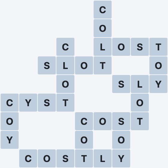 Wordscapes Tarn - Still - level 5527 puzzle answer
