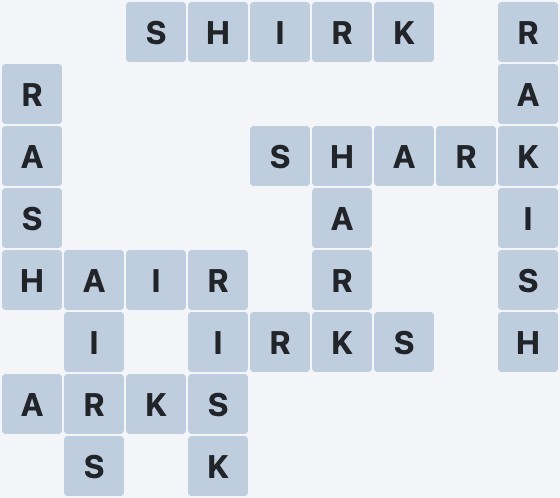 Wordscapes Tarn - Still - level 5534 puzzle answer