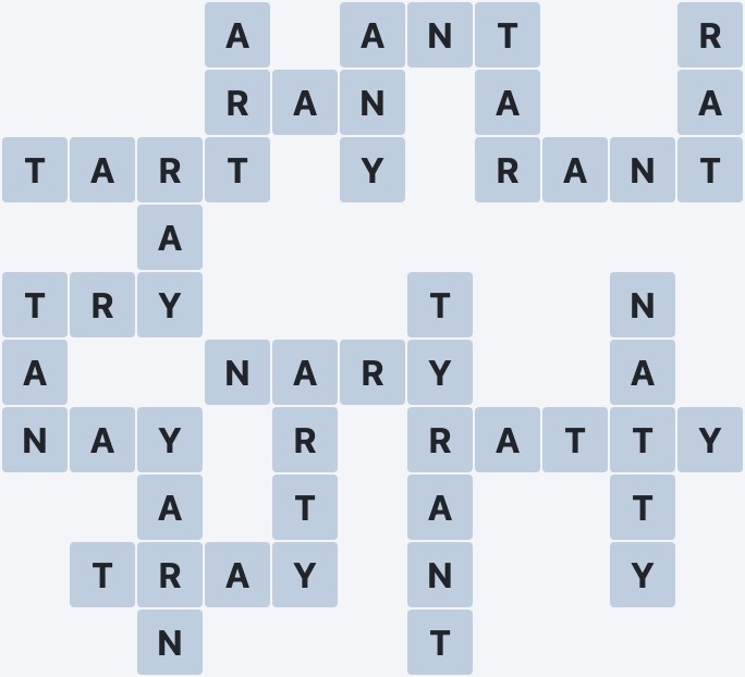 Wordscapes Tarn - Rock - level 5544 puzzle answer
