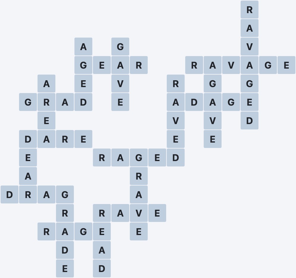 Wordscapes Tarn - Placid - level 5564 puzzle answer