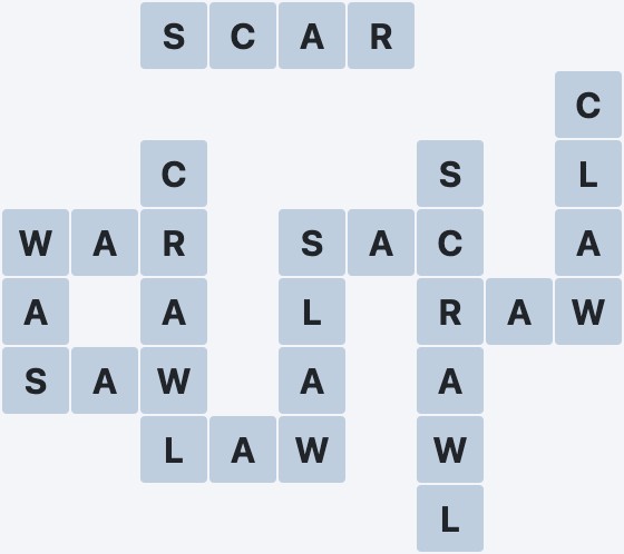 Wordscapes Tarn - Still 2 - level 5574 puzzle answer