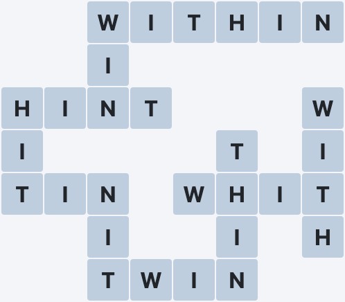 Wordscapes Summit - Rise - level 5607 puzzle answer